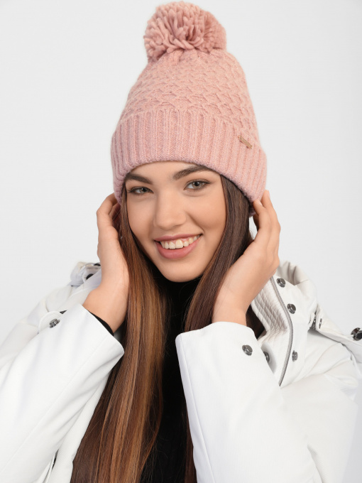 Шапки и кепки Skechers Diamond Texture Beanie Hat модель SLK1038PNK Фото
