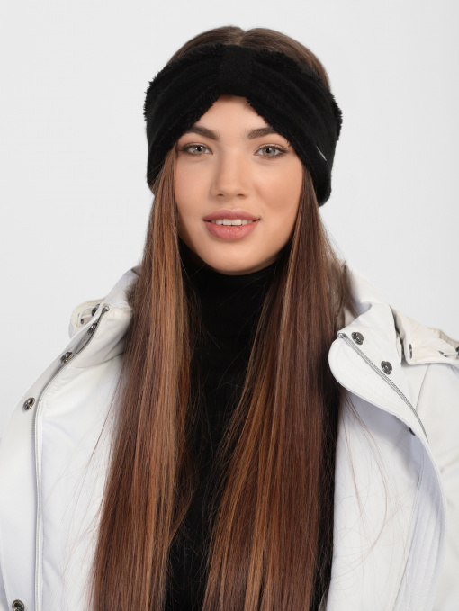 Шапки и кепки Skechers Ribbed Knit Bow Headwrap модель SLK4011BLK Фото