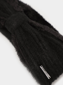 Шапки и кепки Skechers Ribbed Knit Bow Headwrap модель SLK4011BLK Фото