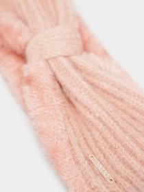 Шапки та кепки Skechers Ribbed Knit Bow Headwrap модель SLK4011PNK Фото