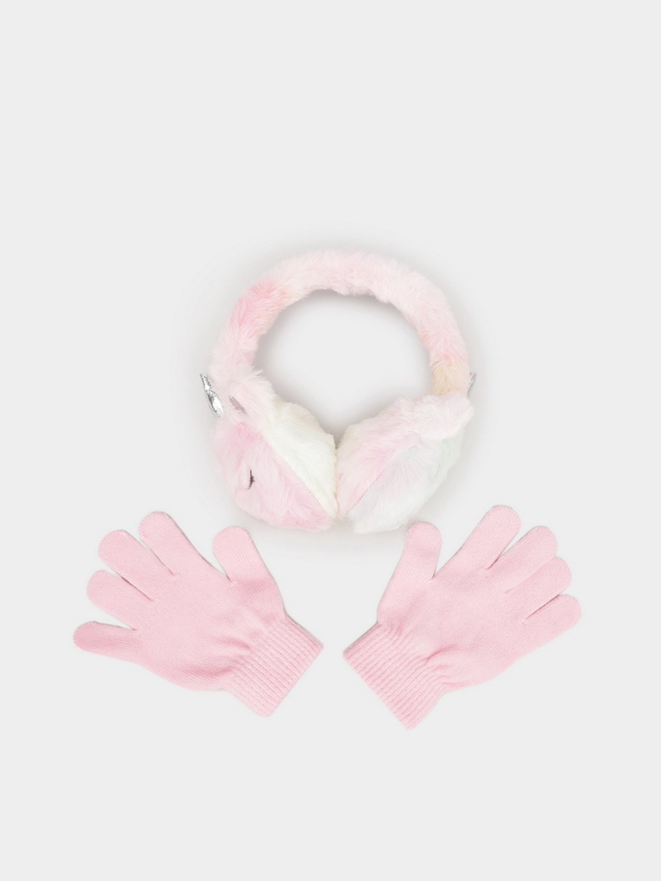 Шапки та кепки Skechers Unicorn Tiedye Earmuffs and Glove Set модель SGC6016PNK Шапки та кепки Skechers Unicorn Tiedye Earmuffs and Glove Set модель SGC6016PNK Фото