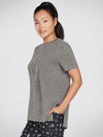 Футболки и поло Skechers GoDri Diamond Blissful Tee модель W1TS327 BLK Фото