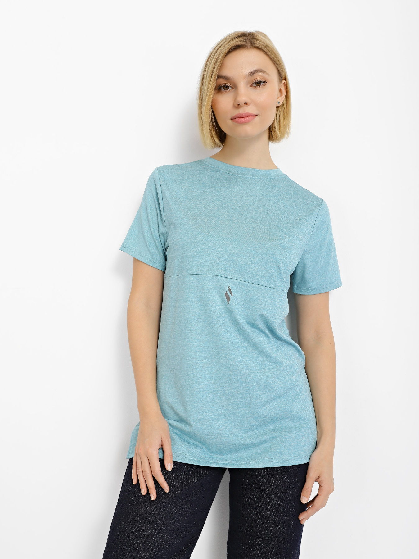 Футболки і поло Skechers GoDri Diamond Blissful Tee модель W1TS327 TURQ Футболки і поло Skechers GoDri Diamond Blissful Tee модель W1TS327 TURQ Фото