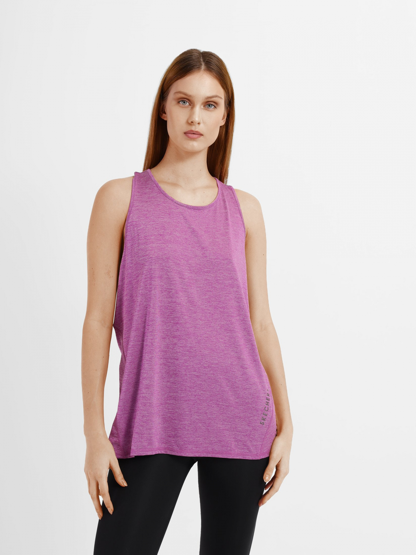 Футболки и поло Skechers GoDri Diamond Blissful Tank модель W1TT135 PRHP Футболки и поло Skechers GoDri Diamond Blissful Tank модель W1TT135 PRHP Фото