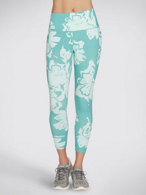 Брюки Skechers Apparel GOwalk™ Ink Leaf модель W03LG182 TURQ Фото