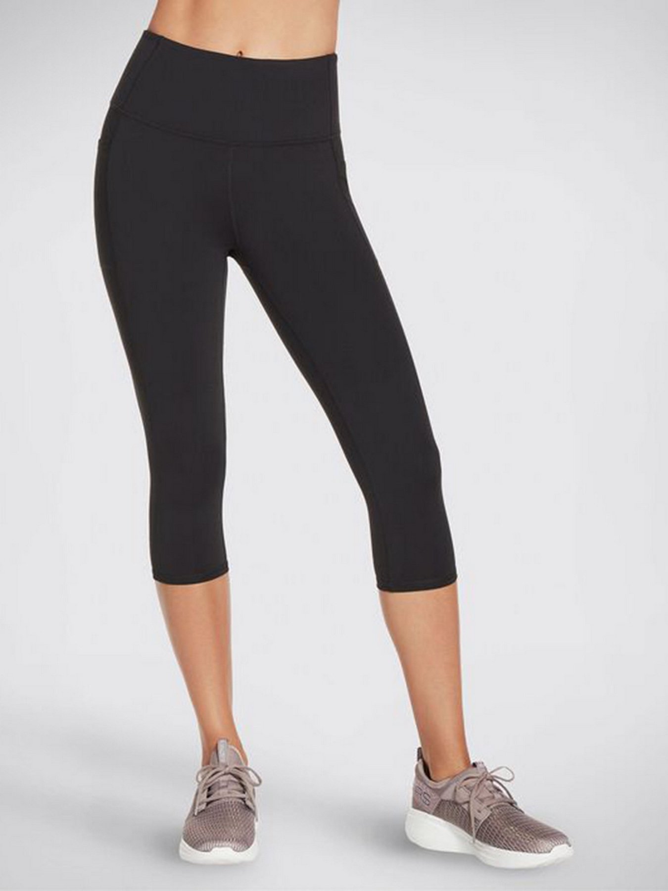 Брюки Skechers GOWALK Wear™ High Waisted Capri модель W2CP2 BLK Брюки Skechers GOWALK Wear™ High Waisted Capri модель W2CP2 BLK Фото