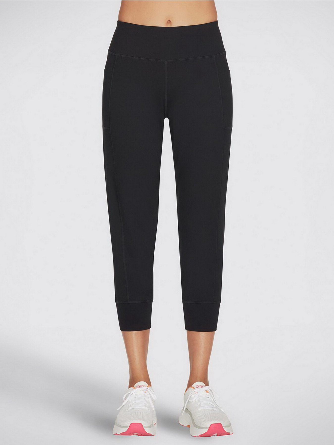 Штани Skechers Go Walk Evolution Crop Jogger модель W2CP28 BLK Штани Skechers Go Walk Evolution Crop Jogger модель W2CP28 BLK Фото