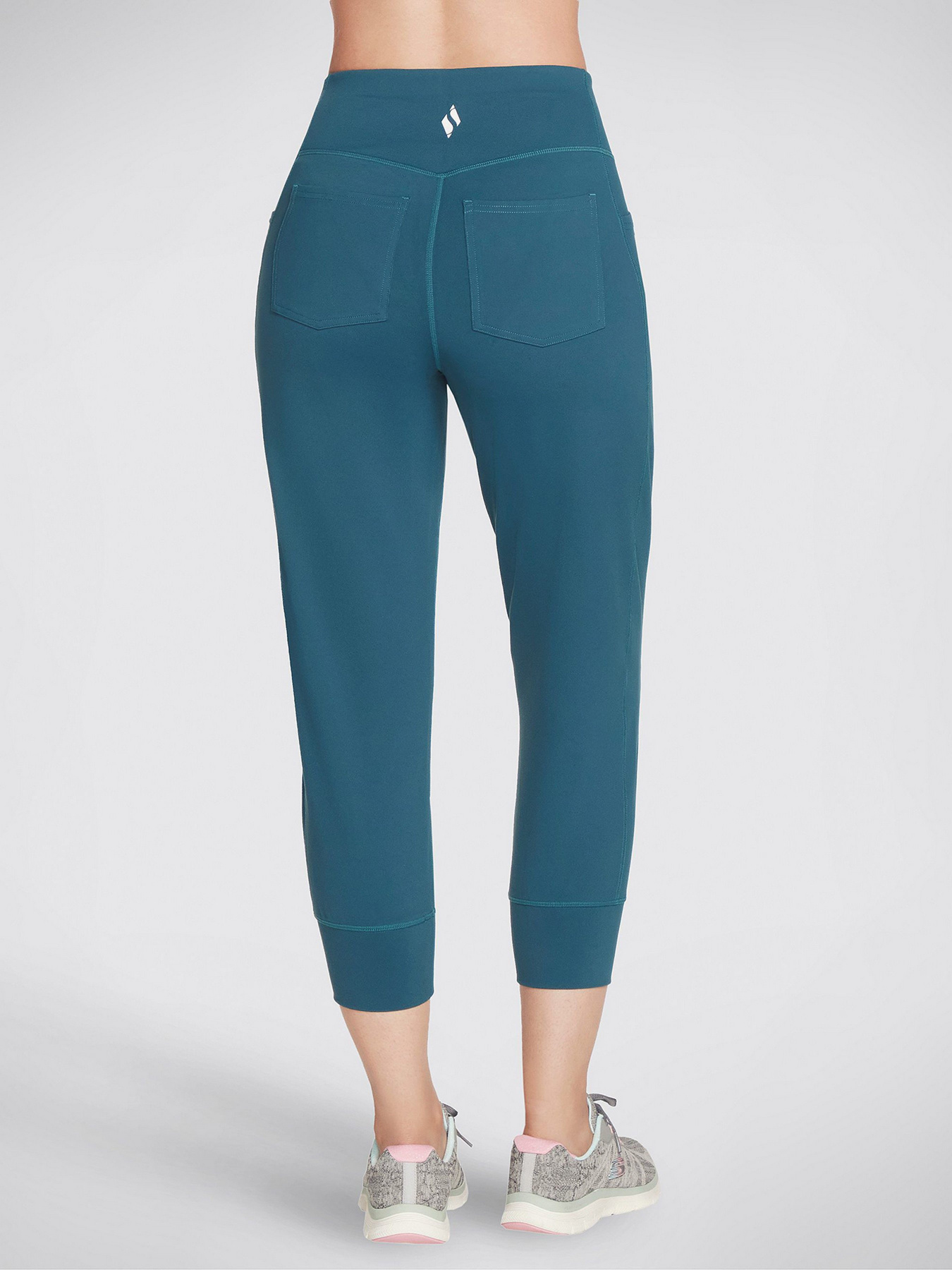 Штани Skechers Go Walk Evolution Crop Jogger модель W2CP28 TEAL Штани Skechers Go Walk Evolution Crop Jogger модель W2CP28 TEAL Фото
