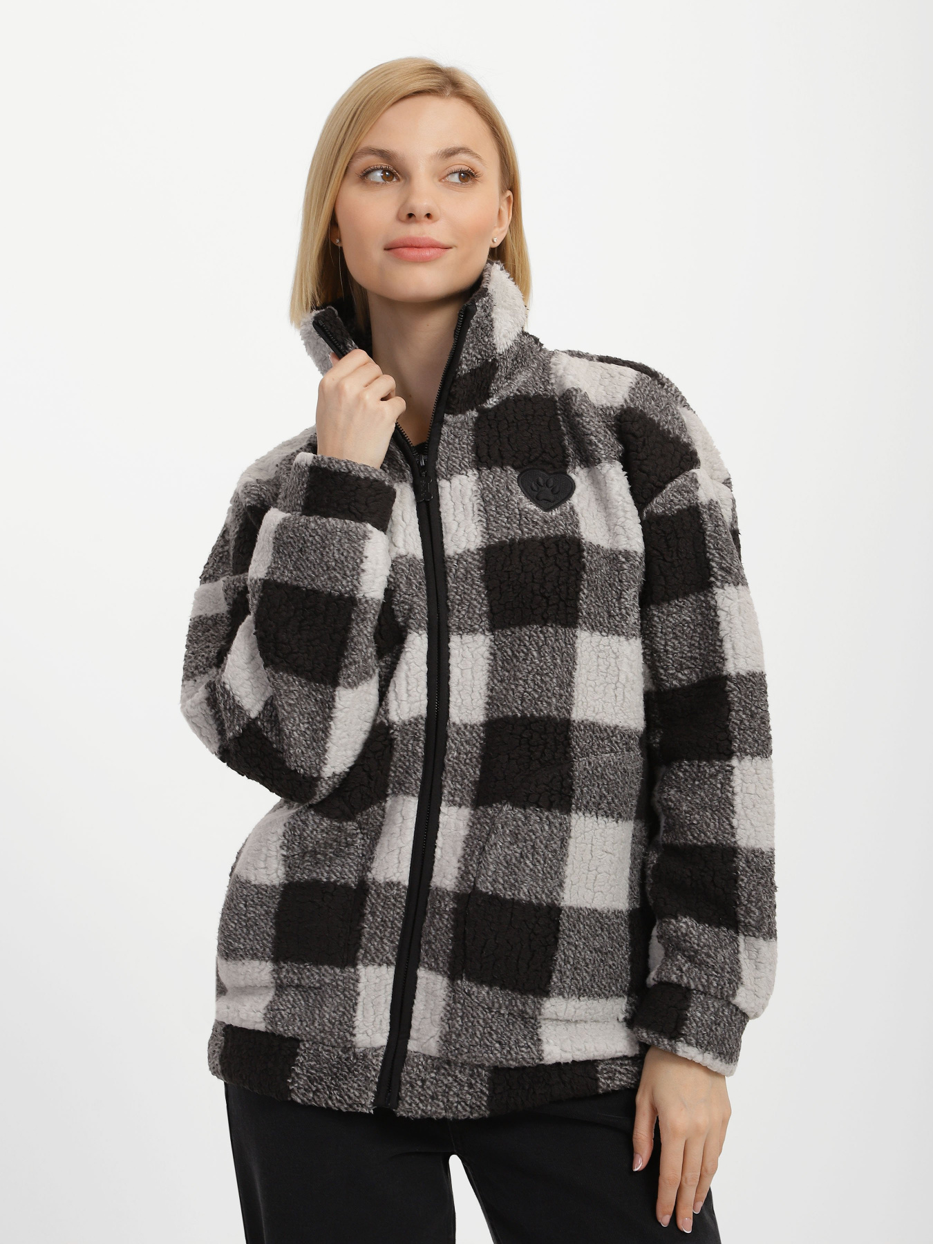 Худи и свитшоты Skechers BOBS Apparel Snuggles Buffalo Check модель BW3JA38 GYMT Худи и свитшоты Skechers BOBS Apparel Snuggles Buffalo Check модель BW3JA38 GYMT Фото