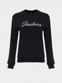 Худі та світшоти Skechers Signature Crew модель TP34 BLK Фото