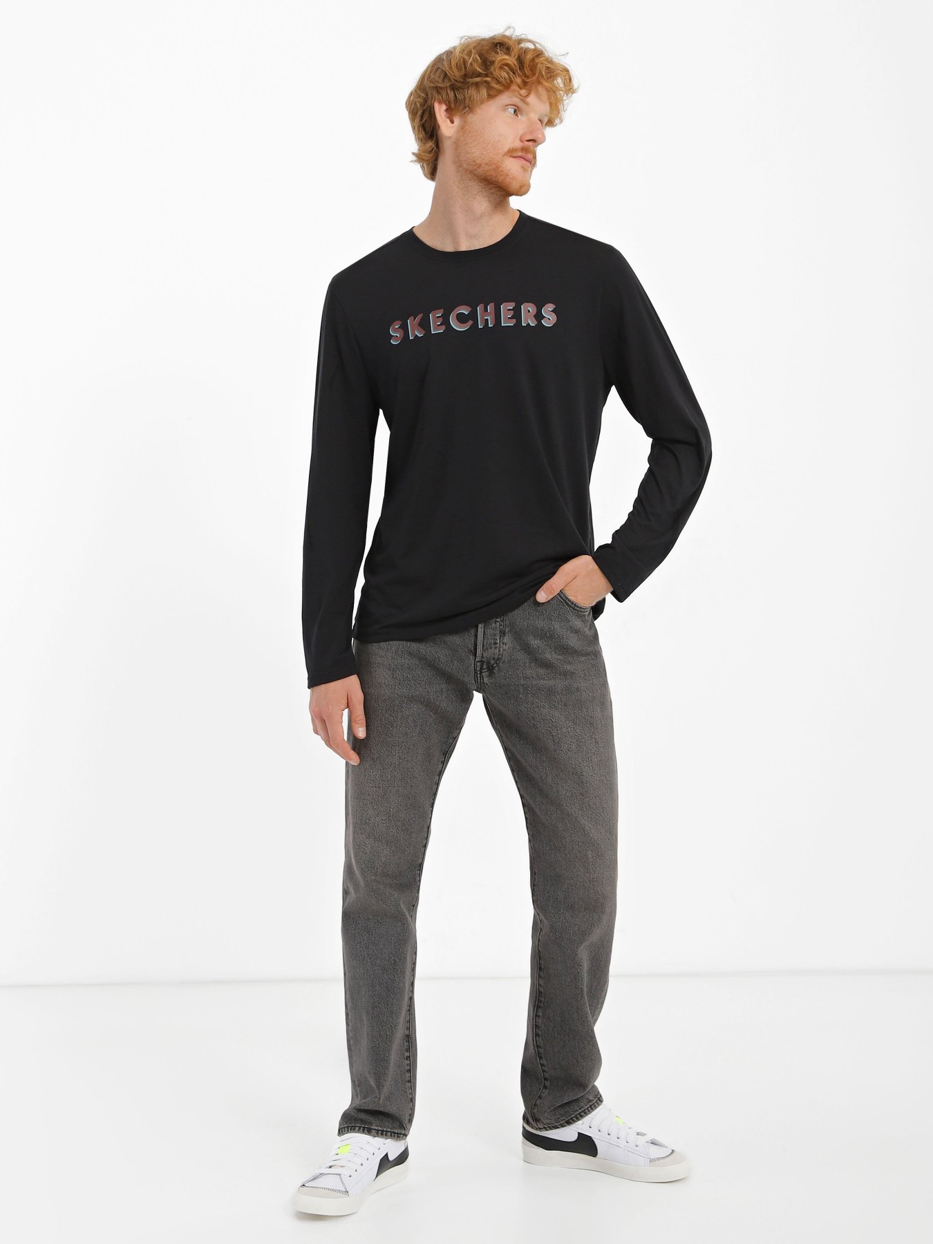Худі та світшоти Skechers Delta модель LT23 BLK Худі та світшоти Skechers Delta модель LT23 BLK Фото