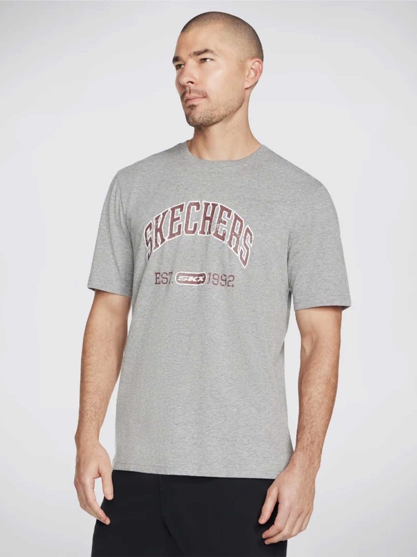 Футболки и поло Skechers Prestige модель TS19 LTGY Фото