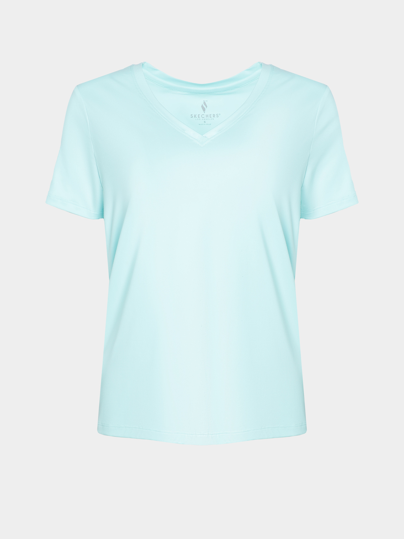 Футболки і поло Skechers Go Dri Serene V-Neck Top модель TP58 BLMN Футболки і поло Skechers Go Dri Serene V-Neck Top модель TP58 BLMN Фото