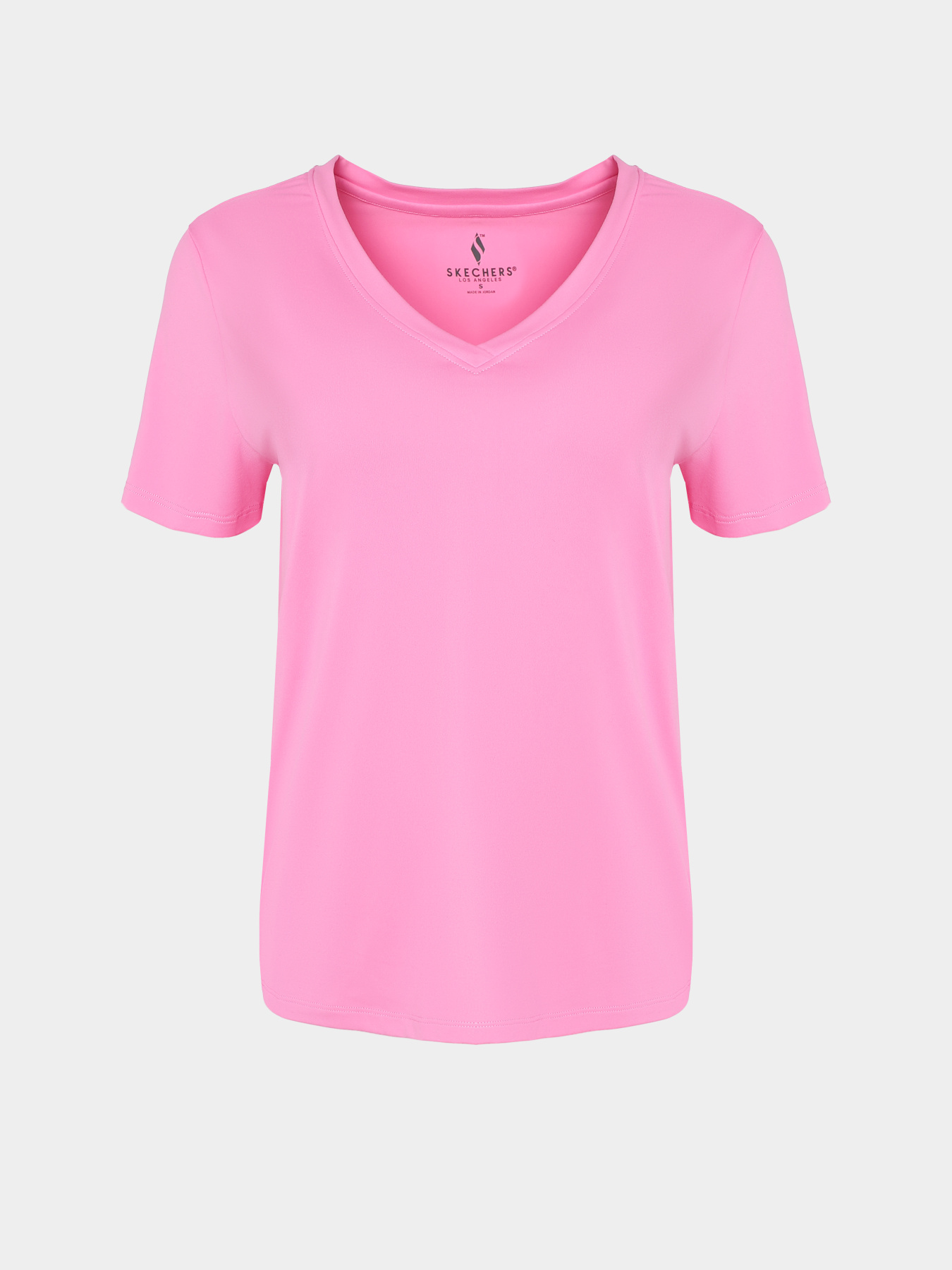 Футболки і поло Skechers Go Dri Serene V-Neck Top модель TP58 HPW Футболки і поло Skechers Go Dri Serene V-Neck Top модель TP58 HPW Фото