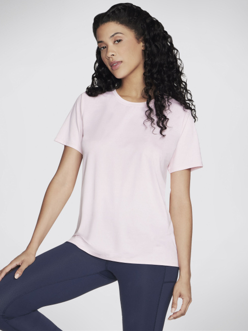 Футболки и поло Skechers Go Dri Swift Tee модель TS104 PKSL Фото