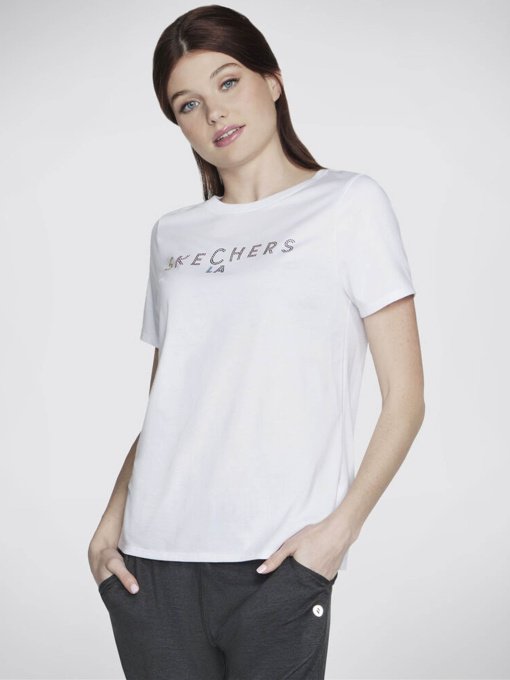 Футболки и поло Skechers Shine модель TS40 WHT Фото