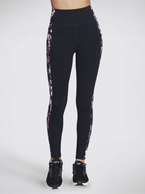 Брюки Skechers Misty Floral High-Waisted Full Length модель LG48 BKMV Фото