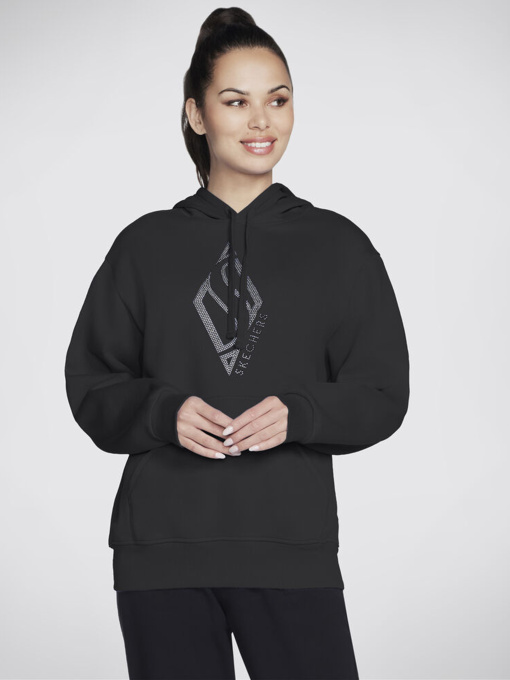 Худі та світшоти Skechers Skech-Sweats Diamond Shine модель HD55 BLK Фото