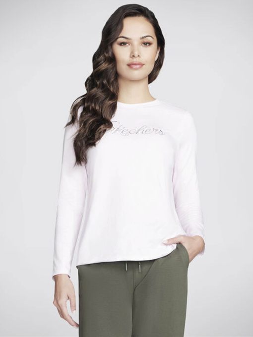 Худи и свитшоты Skechers Rhinestone Queen модель LT126 LVPK Фото