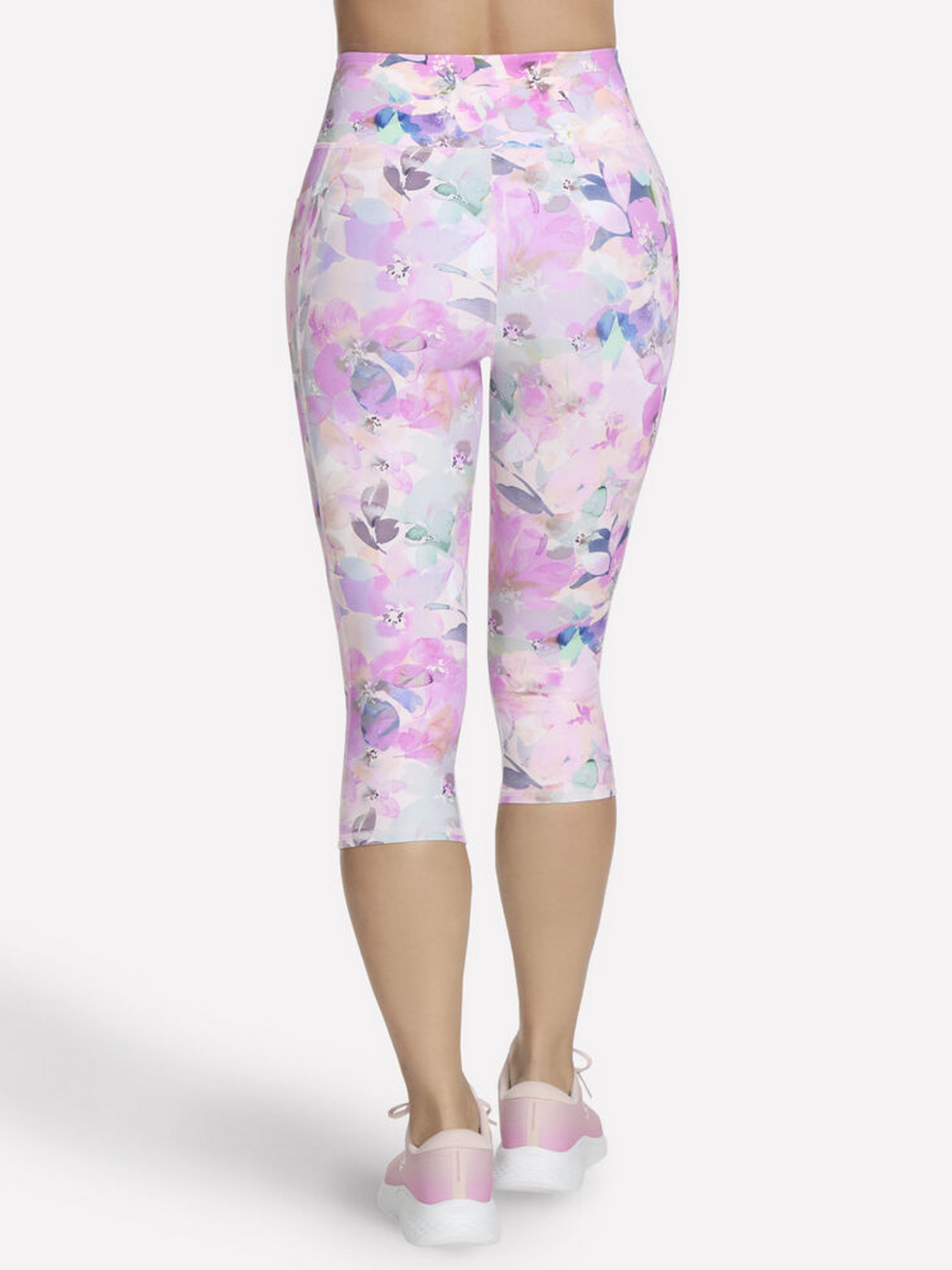 Брюки Skechers GOWALK SEASCAPE FLORAL CAPRI модель CP4 CRMT Брюки Skechers GOWALK SEASCAPE FLORAL CAPRI модель CP4 CRMT Фото