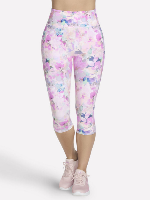 Брюки Skechers GOWALK SEASCAPE FLORAL CAPRI модель CP4 CRMT Фото