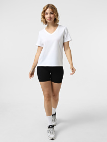 Футболки и поло Skechers PIMA V-NECK TEE модель TP130 WHT Фото