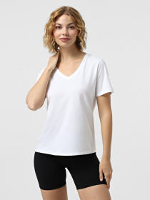 Футболки і поло Skechers PIMA V-NECK TEE модель TP130 WHT Фото