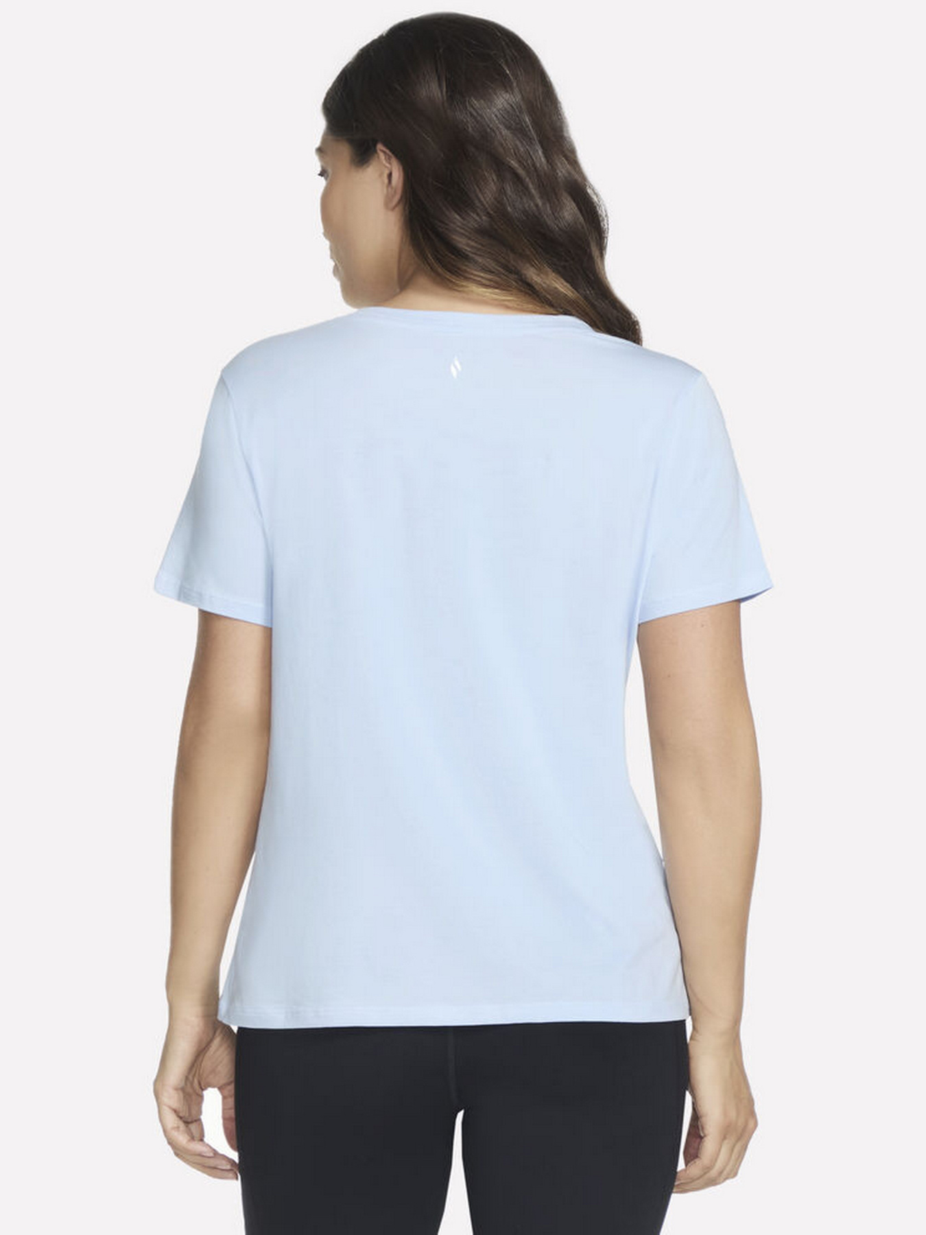 Футболки и поло Skechers PIMA V-NECK TEE модель TP130 WLV Фото
