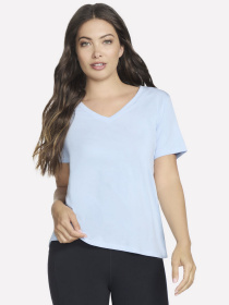 Футболки і поло Skechers PIMA V-NECK TEE модель TP130 WLV Фото