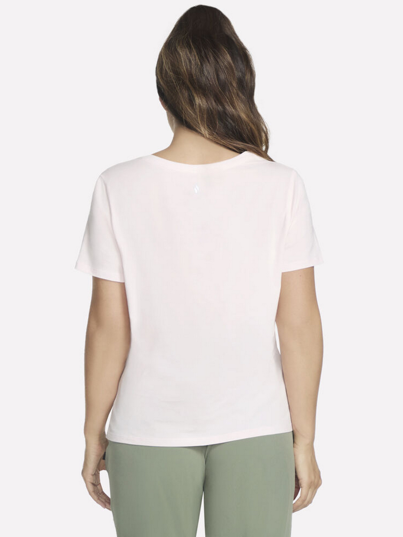 Футболки і поло Skechers PIMA V-NECK TEE модель TP130 WPK Футболки і поло Skechers PIMA V-NECK TEE модель TP130 WPK Фото