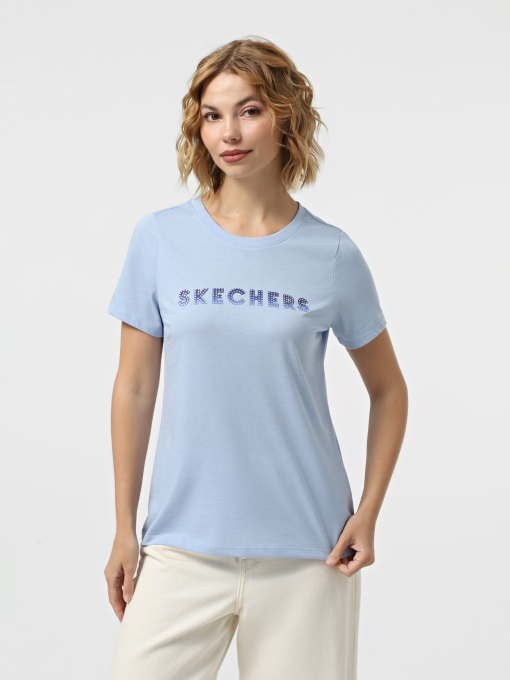 Футболки і поло Skechers SKECHERS GRADIENT SS TEE модель TS206 WLV Фото