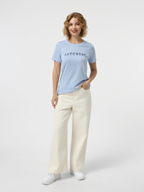 Футболки і поло Skechers SKECHERS GRADIENT SS TEE модель TS206 WLV Фото