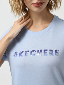 Футболки і поло Skechers SKECHERS GRADIENT SS TEE модель TS206 WLV Фото