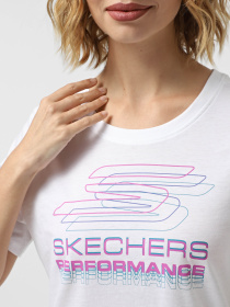 Футболки і поло Skechers VELOCITY TEE модель TS220 WHT Фото