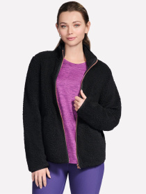 Худі та світшоти Skechers SKECH-SHERPA TUNIC JACKET модель JA218 BLK Фото