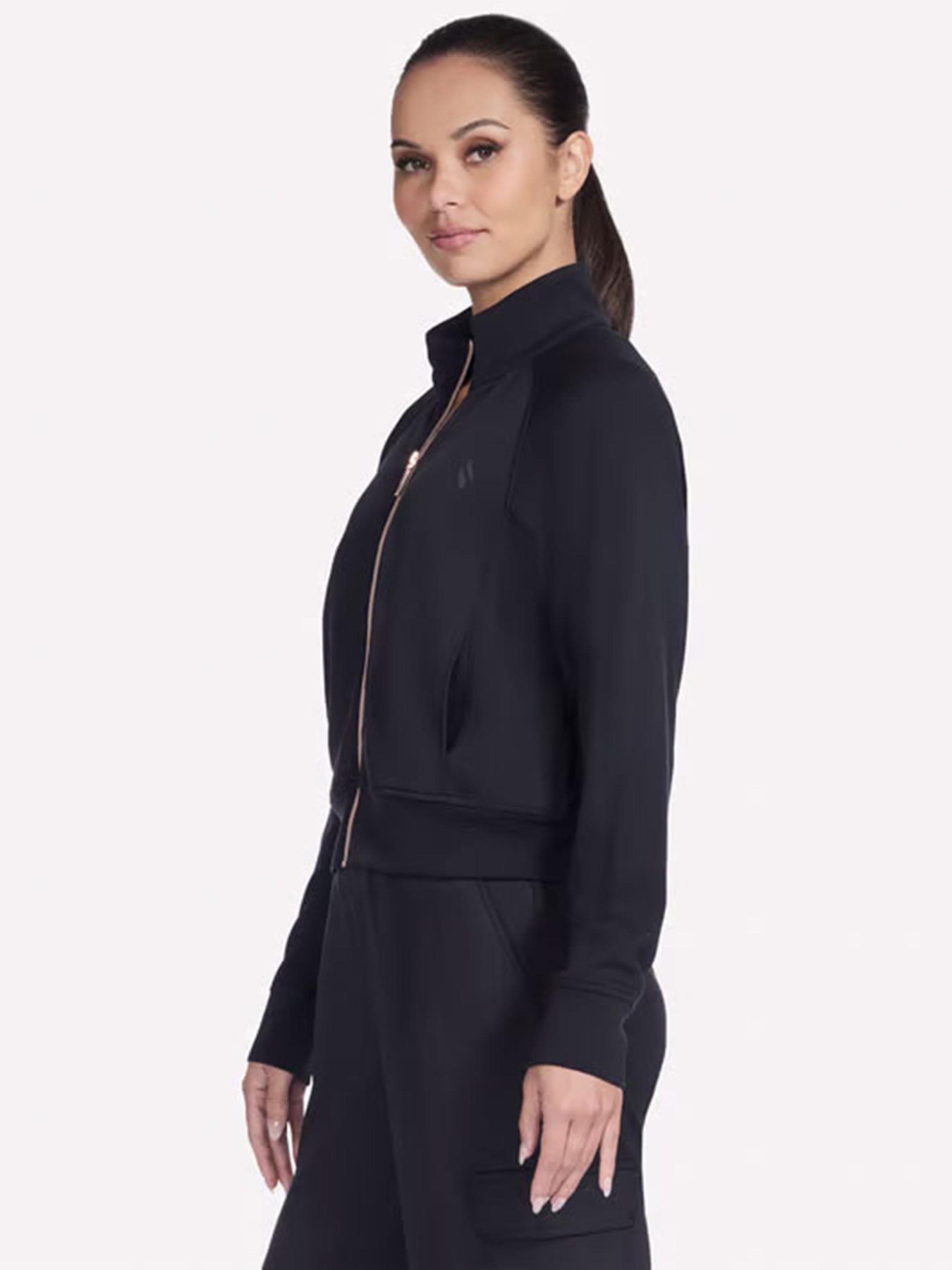 Худі та світшоти Skechers SKECHERS COZY LUXE JACKET модель JA278 BLK Худі та світшоти Skechers SKECHERS COZY LUXE JACKET модель JA278 BLK Фото