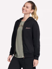 Худі та світшоти Skechers SKECH-SWEATS SIGNTATURE FZ HOO модель JA286 BLK Фото