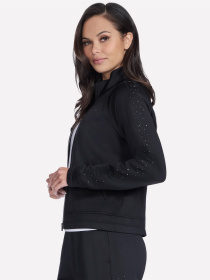 Куртки та дублянки Skechers SKECHTECH SHINE TRACK JACKET модель JA290 BLK Фото