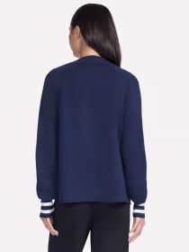 Куртки та дублянки Skechers GOWALK REFLECTION SWEATER BOMB модель SW7 NVY Фото
