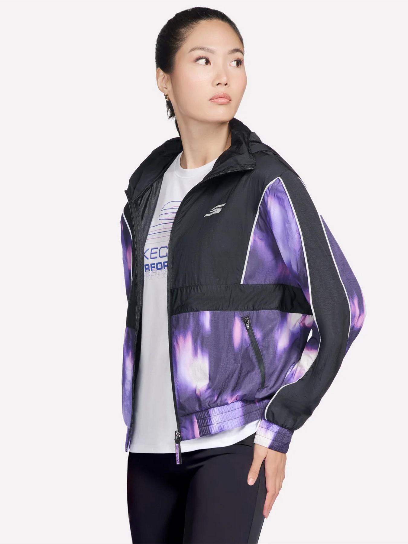Худи и свитшоты Skechers PERFORMANCE FUSION TRACK JACKE модель JA263 PRW Фото