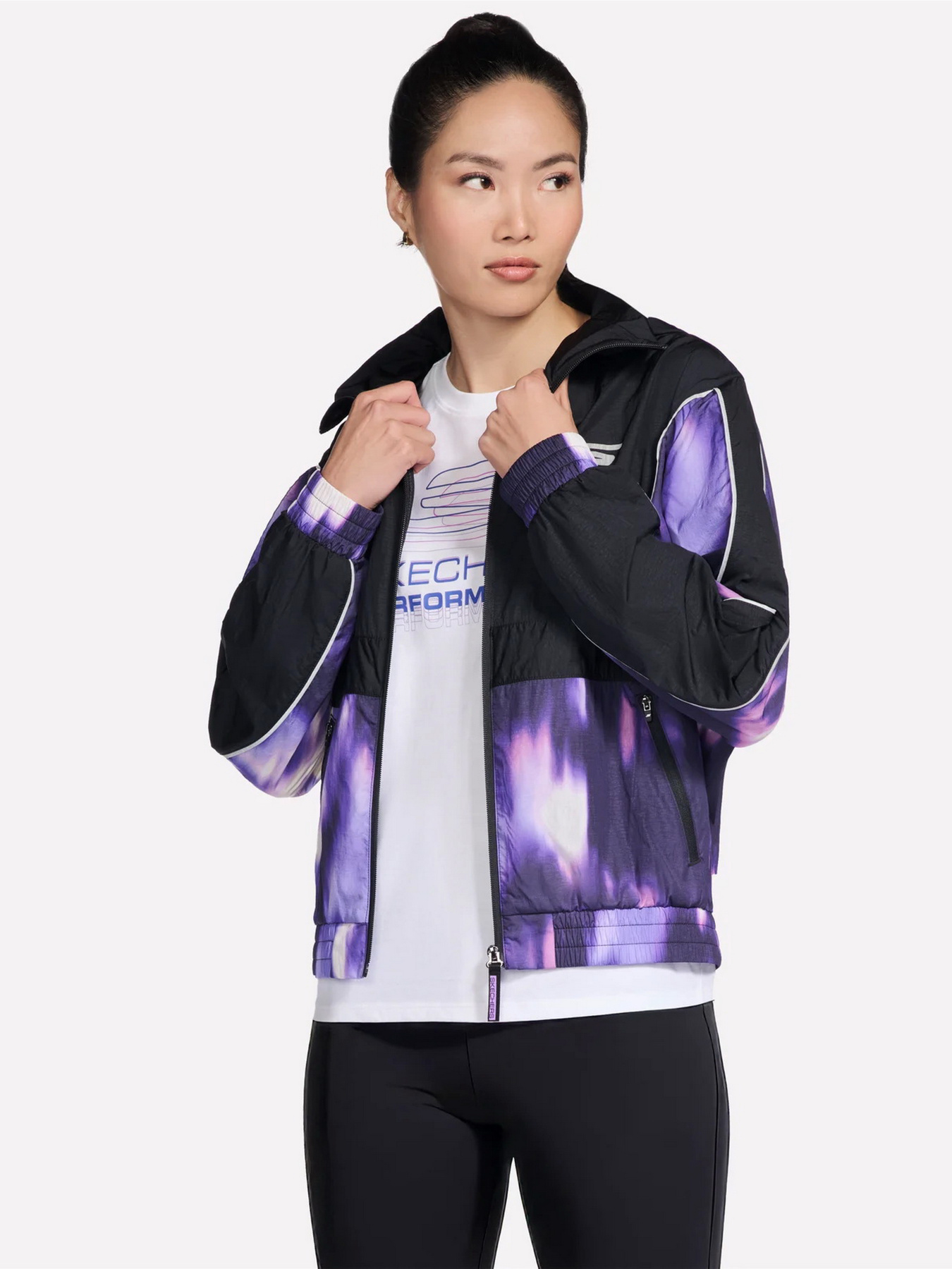 Худи и свитшоты Skechers PERFORMANCE FUSION TRACK JACKE модель JA263 PRW Фото