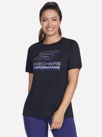 Футболки и поло Skechers VELOCITY TEE модель TS220 BLK Фото
