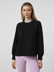 Худи и свитшоты Skechers SKECHLUXE ELEVATE CREWNECK модель LT152 BLK Фото