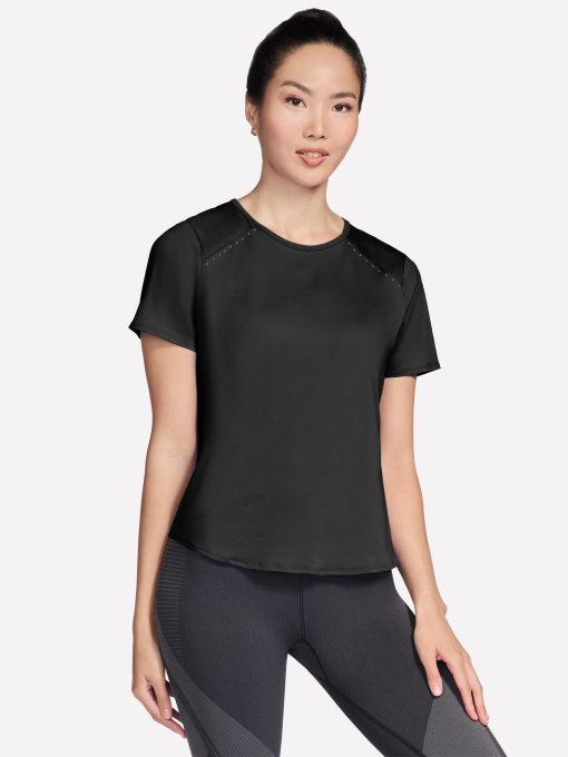 Футболки и поло Skechers STRIDE PERFORMANCE TEE модель TP162 BLK Фото