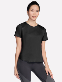 Футболки и поло Skechers STRIDE PERFORMANCE TEE модель TP162 BLK Фото