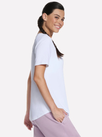 Футболки и поло Skechers GOWALK LUXE RIB TEE модель TP163 WHT Фото