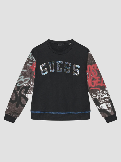 Худи и свитшоты GUESS модель L5RQ01.KA6R4;JBLK Фото