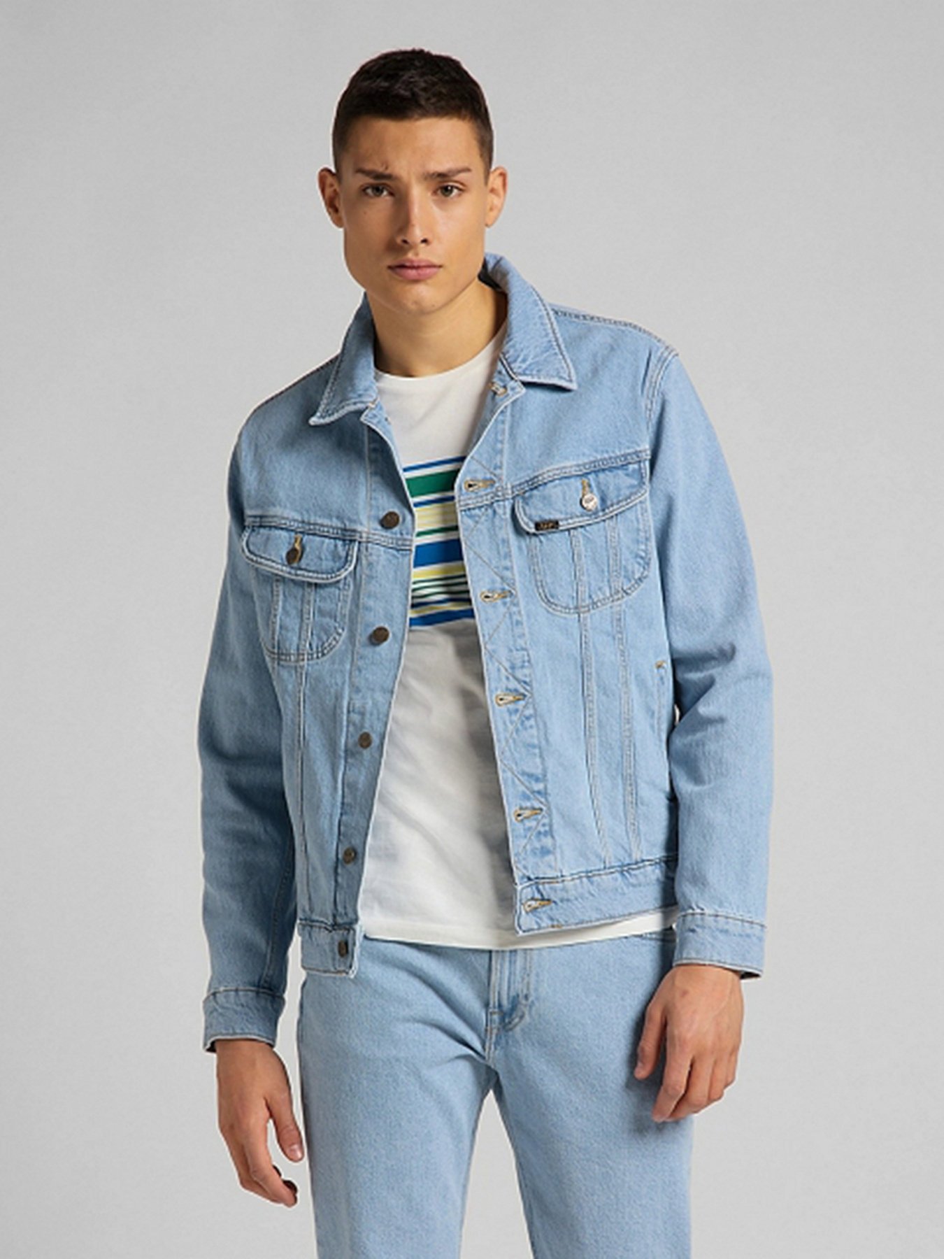 Куртки и дубленки Lee Rider модель L89ZMWJU Фото