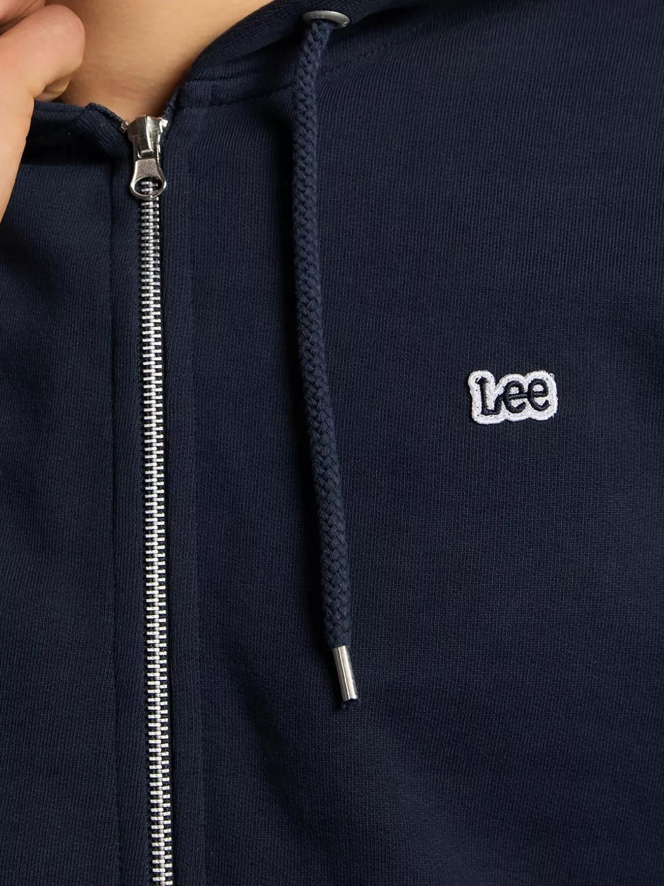 Худи и свитшоты Lee Basic Zip Through модель L80KSP35 Фото