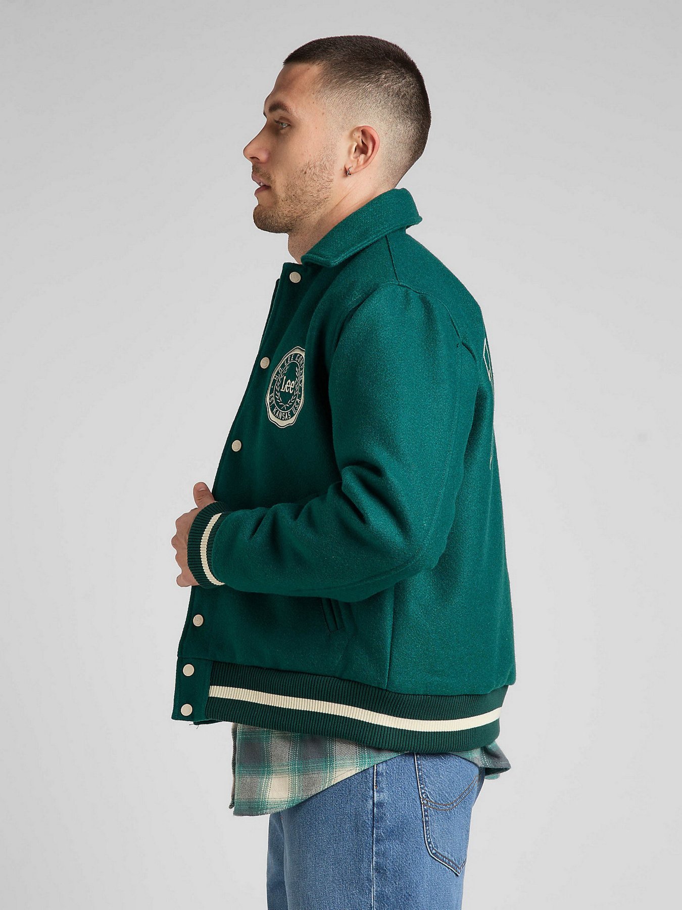 Куртки та дублянки Lee Varsity модель L87TDB96 Фото